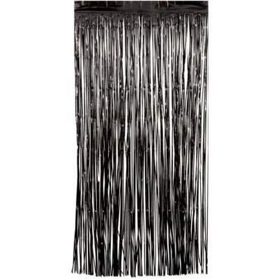 Párty závěs černý 1 m x 2 m – Zboží Dáma