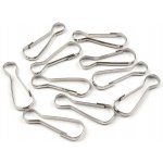 Karabina 10x32 mm - nikl (20 ks) – Hledejceny.cz