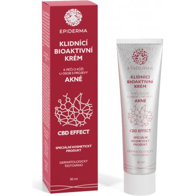 Epiderma bioaktivní CBD krém při Akné 30 ml – Sleviste.cz