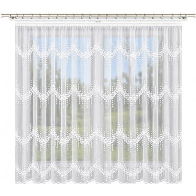 BytoTex Hotová záclona s výšivkou L 105-5406, 400x150 cm – Hledejceny.cz