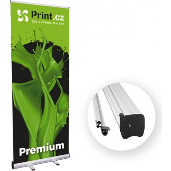 Print.cz reklamní Roll Up banner Premium s tiskem 85 x 200 cm