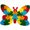 Dřevěná hračka Respelen vzdělávácí Puzzle Motýl
