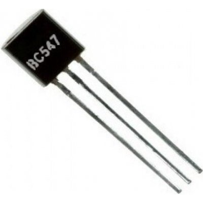 TECHFUN BJT NPN Tranzistor BC547 100mA – Sleviste.cz