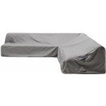 Kave Home Iria 330 x 330 cm Šedý ochranný obal na zahradní rohovou pohovku – Hledejceny.cz