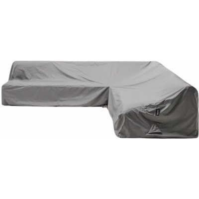 Kave Home Iria 330 x 330 cm Šedý ochranný obal na zahradní rohovou pohovku – Hledejceny.cz