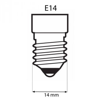 Eta EKO LEDka mini globe 6W E14 teplá bílá