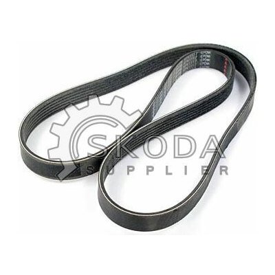 Napínák, žebrovaný klínový řemen ŠKODA Original OEM 06J260849D – Zboží Mobilmania