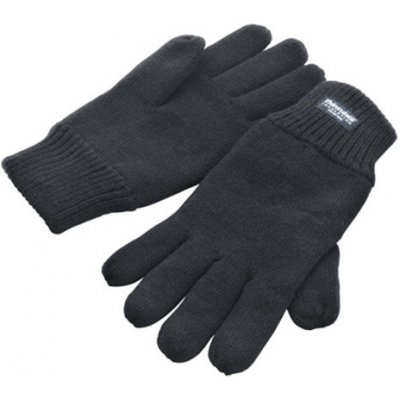 Result Unisex pletené zateplené rukavice R147X charcoal grey – Hledejceny.cz
