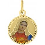 Bealio Zlatý přívěsek NEPOSKVRNĚNÉ SRDCE PANNY MARIE 04 00051 2400 – Hledejceny.cz