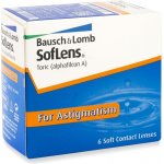 Bausch & Lomb SofLens Toric 6 čoček – Zboží Dáma