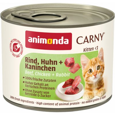 Carny Kitten kuře & králík 200 g – Hledejceny.cz