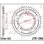 JT Sprockets JTR 1304-47 | Zboží Auto