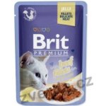 Brit cat Premium Fillets jelly Beef 85 g – Zboží Mobilmania