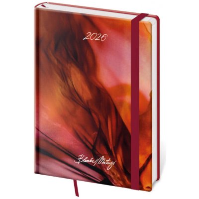 Vario A5 Denní 2026 Matragi Red – Zboží Dáma