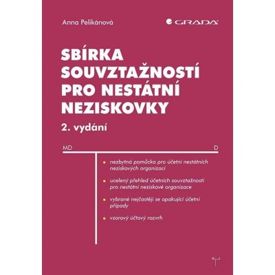 Sbírka souvztažností pro nestátní neziskovky - 2. vydání - Anna Pelikánová – Zboží Mobilmania