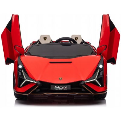 Mamido elektrické autíčko Lamborghini Sian červená – Zboží Dáma