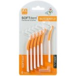 SOFTdent Butterfly mezizub. kartáček zahn. XS 6 ks – Hledejceny.cz