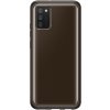 Pouzdro a kryt na mobilní telefon Samsung Samsung Clear Cover Galaxy A02s černé EF-QA026TBEGEU