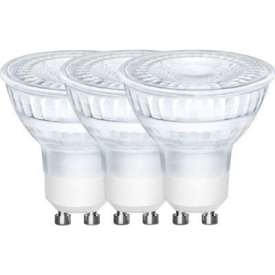 Nordlux LED žárovka GU10 4,7W 2700K 3ks čirá LED žárovky sklo 5174008623 – Hledejceny.cz