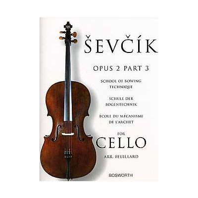 Bosworth Noty pro cello School of Bowing Technique for Cello Opus 2 Part 3 – Zboží Mobilmania