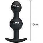 Pretty Love Silicone Anal Balls – Zboží Dáma