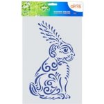 Plastová šablona 20 x 30 cm Zajíc – Zbozi.Blesk.cz