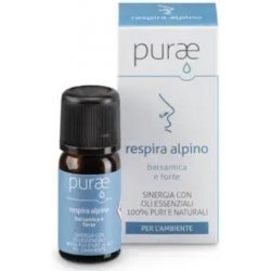 Purae Respira alpino Směs esenciálních olejů na vyčištění vzduchu a uvolnění dýchání 10 ml