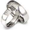 Prsteny Aumanti Snubní prsteny 29 Platina bílá