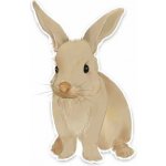 Samolepka (na auto, notebook) zajíc (4) – Zboží Živě