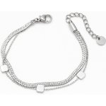 Sarines Elegantní dvojitý náramek na nohu s jemnými geometrickými prvky S1059 – Hledejceny.cz