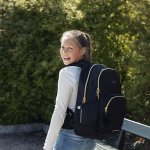 Beckmann batoh Sport černá zlatá – Sleviste.cz