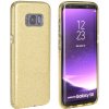 Pouzdro a kryt na mobilní telefon Pouzdro Forcell SHINING Samsung Galaxy J3 2017 zlaté