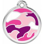 Red Dingo známka Camouflage Pink růžová M 30 mm – Zboží Dáma