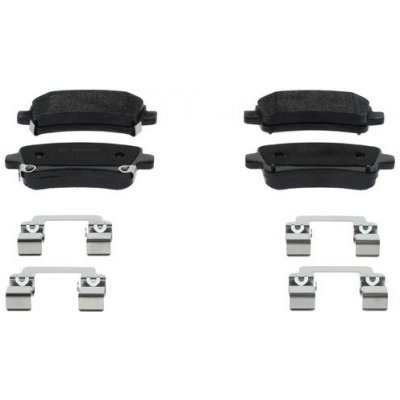 BOSCH 0 986 494 586 Sada brzdových destiček, kotoučová brzda (0986494586) – Zboží Mobilmania