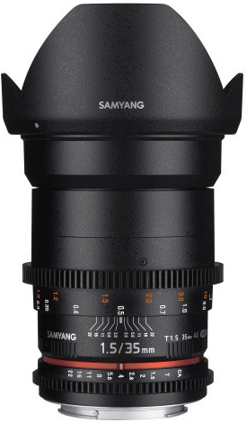 Samyang 35mm T1.5 VDSLR II Sony E-mount