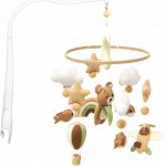 NENO ROSI kolotoč nad postýlku pro děti a kojence senzorická hračka – Zboží Mobilmania