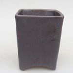 E-bonsai keramická bonsai miska 8,5 x 8,5 x 10,5 cm kovová – Zboží Dáma