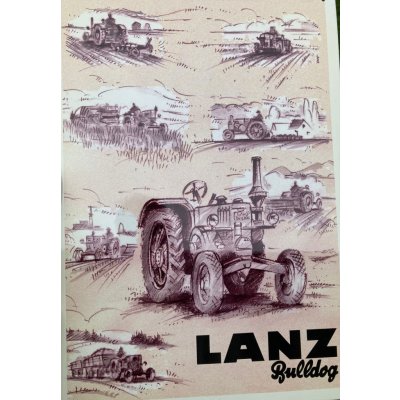 KOVAP Cedule plechová LANZ BULDOG 0791 2ks – Sleviste.cz