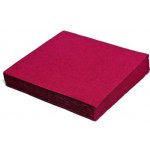 Mazurek Ubrousek bordový 20ks 3V Party 33x33cm – Zboží Mobilmania