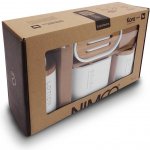 Nimco Sada do koupelny dávkovač mýdlenka dóza stojánek KO 24000SET-05 – Zboží Dáma