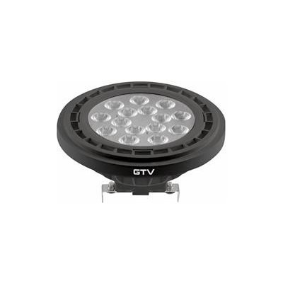 GTV LED, A-G, AR111, 3000K, G53, 12,5W, DC12V, 40°, 1100lm, černá – Hledejceny.cz