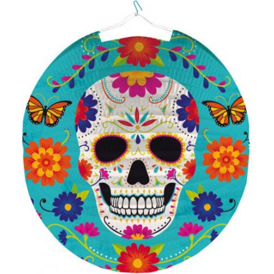 Amscan Kulatý lampion Day of the dead 25 cm – Sleviste.cz