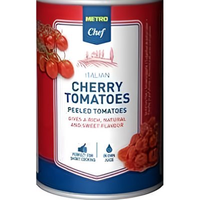 Metro Chef Rajčata Cherry celá loupaná 400 g – Zboží Dáma