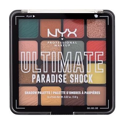 NYX Professional Makeup Ultimate paletka očních stínů 01 Paradise Shock 13,28 g – Zbozi.Blesk.cz