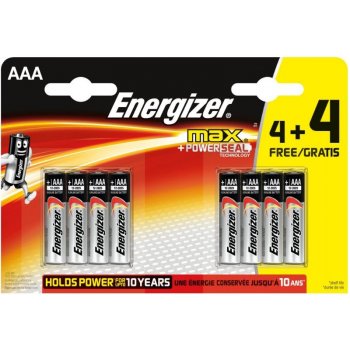 Energizer Max AAA 8 ks 961014