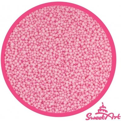 SweetArt cukrový máček růžový (90 g) – Zboží Dáma