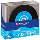 Verbatim CD-R 700MB 52x, AZO, printable, slimbox, 10ks (43426)