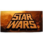 Sablio Ručník s potiskem Star Wars Lávová planeta 70 x 140 cm – Sleviste.cz