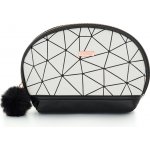 Oxylady Kosmetická taška kulatá Black & White – Zboží Mobilmania
