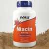 Doplněk stravy NOW Vitamin B3 Niacin kyselina nikotinová 500 mg x 100 kapslí